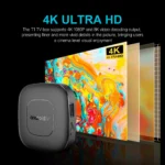 Smart Android 14 TV Box Mortal T1 WIFI6 Voice Control Home Theater AllwinnerH313 Bluetooth 4K HDR - Image 5